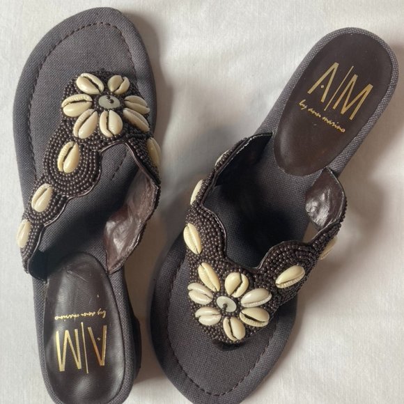 Beaded Sandals - Picture 1 of 5